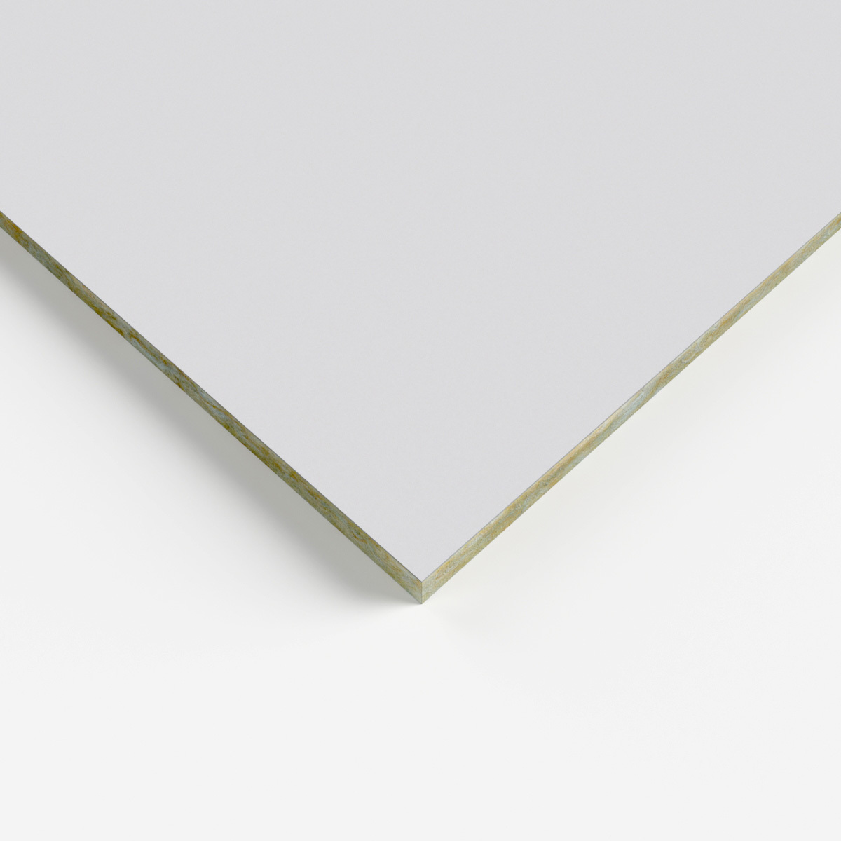 ClearTone BioCare tile front face, white painted glass fleece